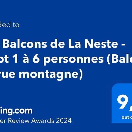 Les Balcons De La Neste - Appt 1 A 6 Personnes Arreau Eksteriør billede